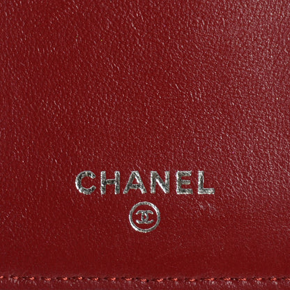Chanel Lambskin Quilted iPhone Case Red 5 of 8