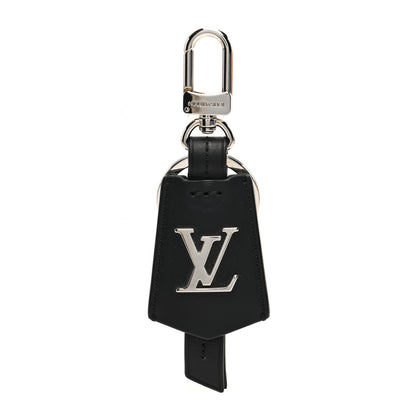 Louis Vuitton Calfskin Clochette Bag Charm Key Holder Black 1 of 4