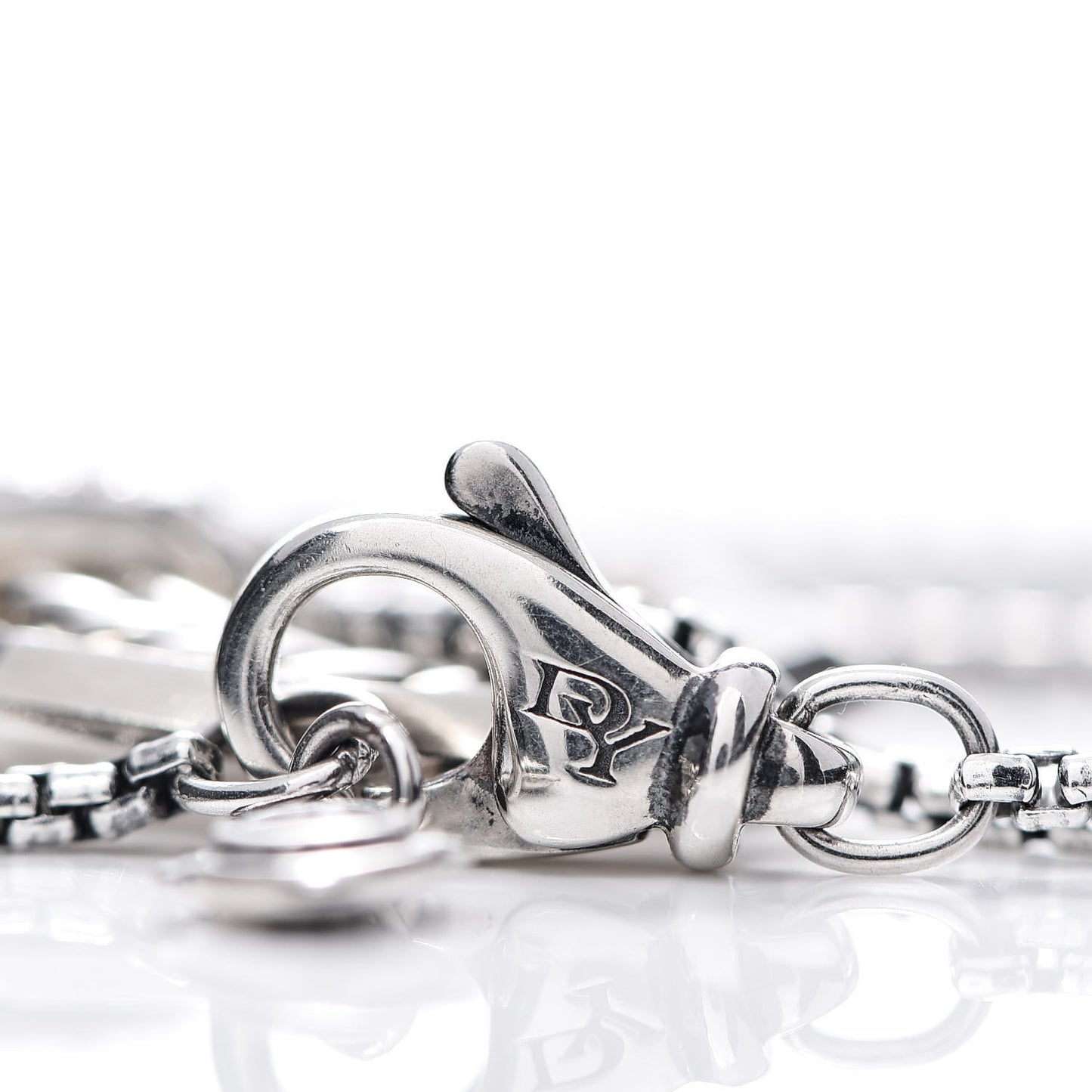 Sterling Silver Diamond Stax Pendant Necklace