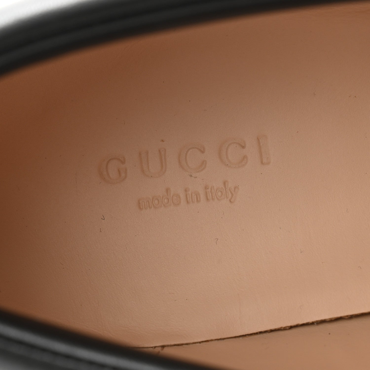 Gucci Magnum Calfskin Nappa Samoa Womens Horsebit Platform Chunky Lug Sole 40mm Loafers 39.5 Black 6 of 7