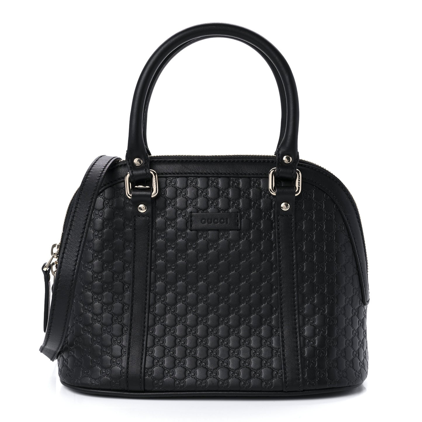 Microguccissima Mini Dome Bag Black