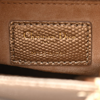 Christian Dior Metallic Lizard Small Lady Dior Gold 6 of 9