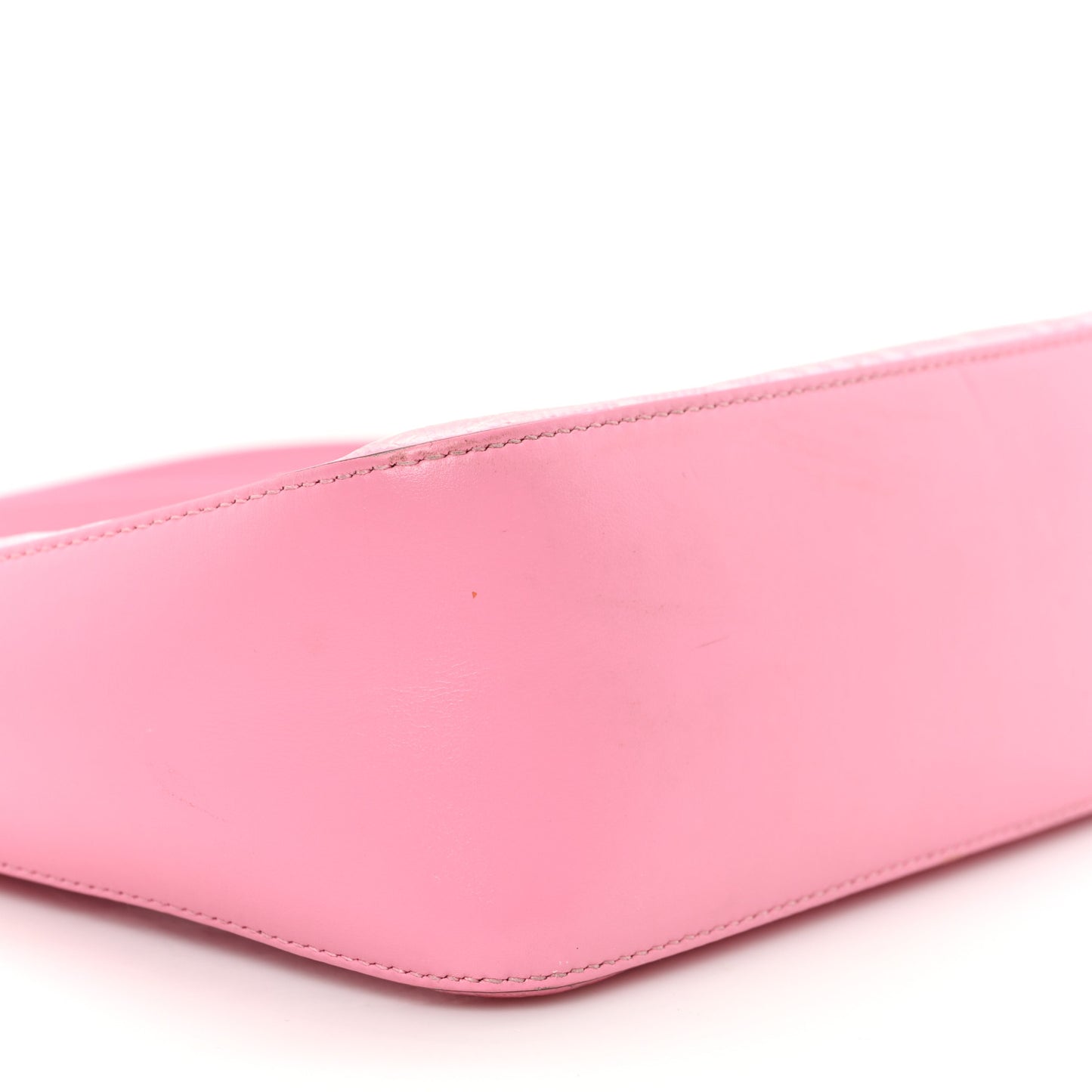 Coated Canvas Logo 4G Embossed Small Moon Cut Out Shoulder Bag Pink