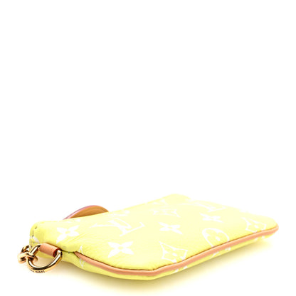 Louis Vuitton Calfskin Monogram P9 Pouch Lemonade Yellow 5 of 6