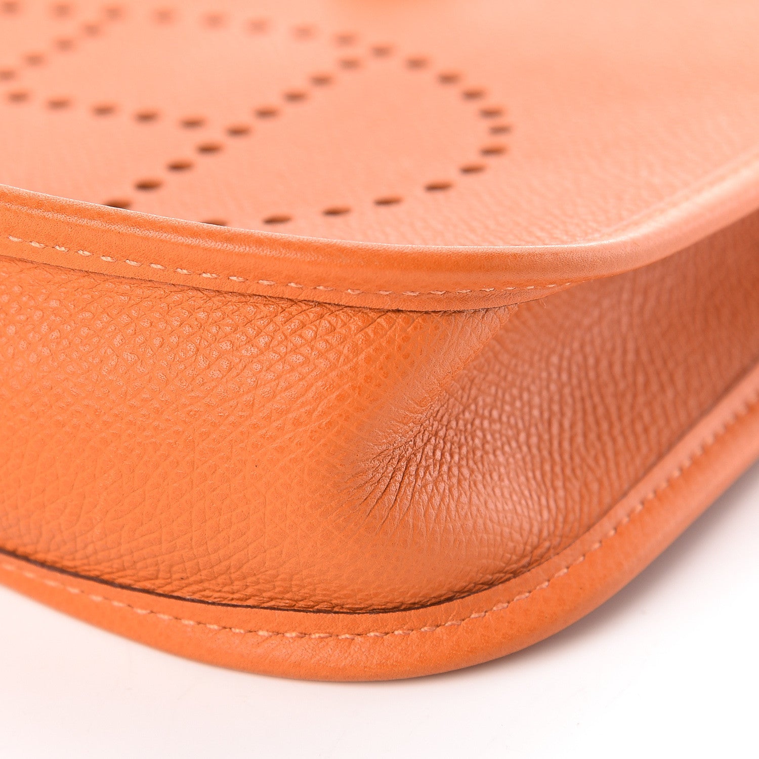 Hermes Epsom Evelyne Short Strap TPM Orange 10 of 11
