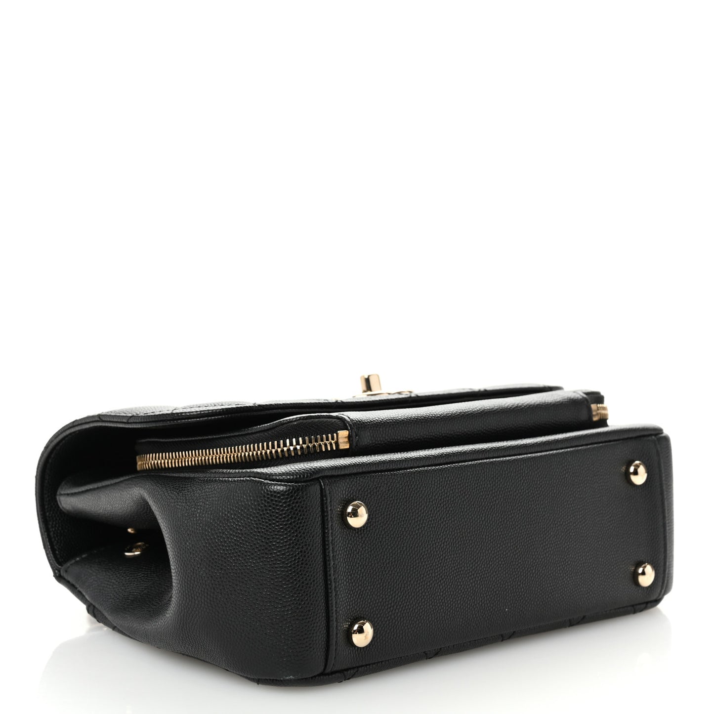 Caviar Quilted Medium Business Affinity Flap Black