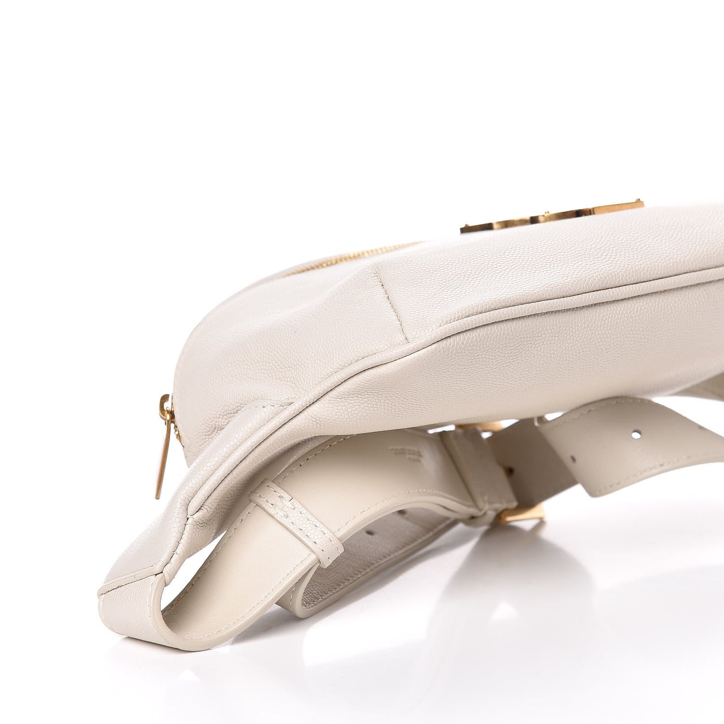 Grain De Poudre Monogram Belt Bag Blanc Vintage