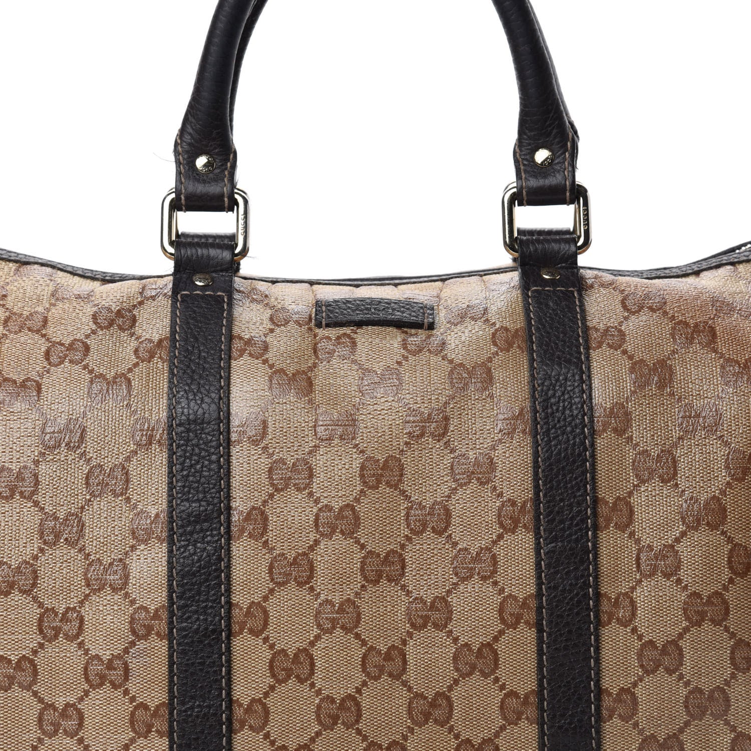 Gucci Crystal Monogram Medium Joy Boston Dark Brown 13 of 13