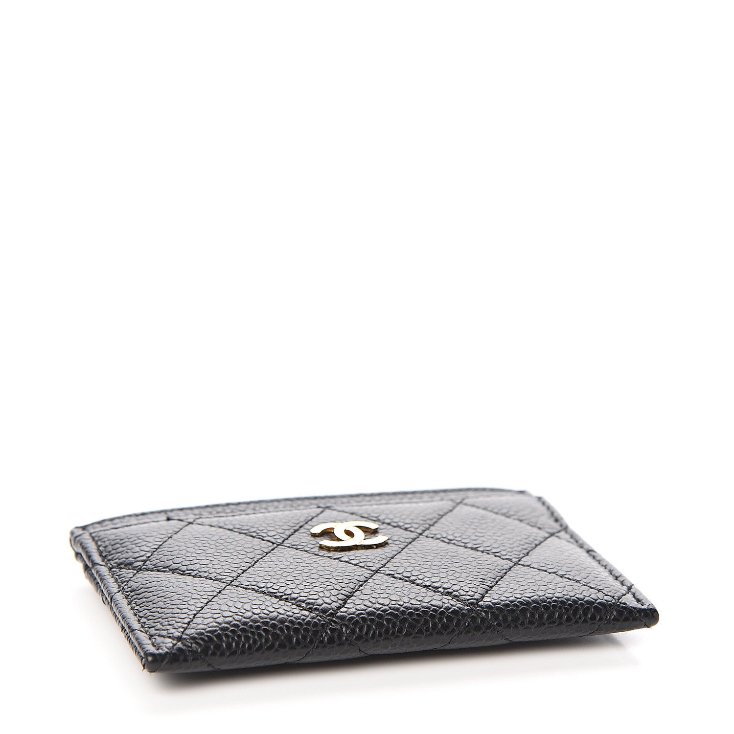 Chanel Caviar Quilted Card Holder Black 3 of 8