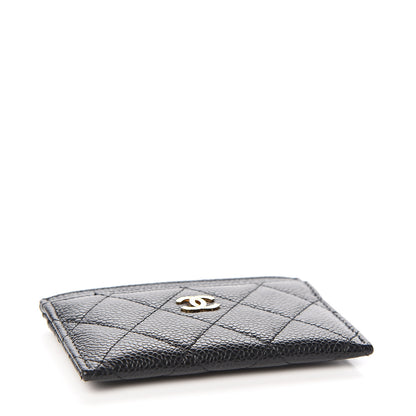 Chanel Caviar Quilted Card Holder Black 3 of 8