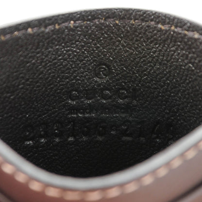 Gucci GG Supreme Monogram Card Holder Dark Brown 6 of 6