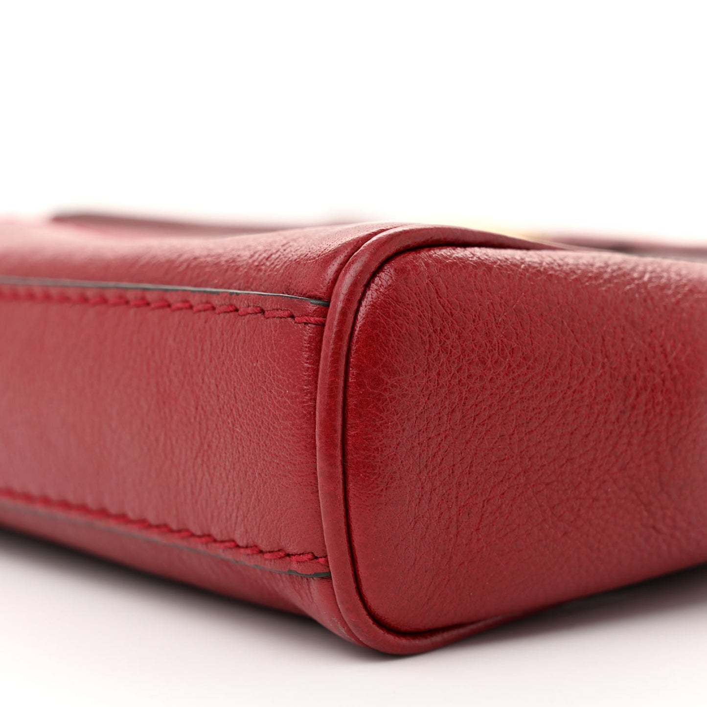 Piuma Lux Calfskin Small Re(Belle) Crossbody Bag Romantic Cerise