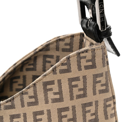 Fendi Zucchino Vitello Hobo Beige Black 12 of 12