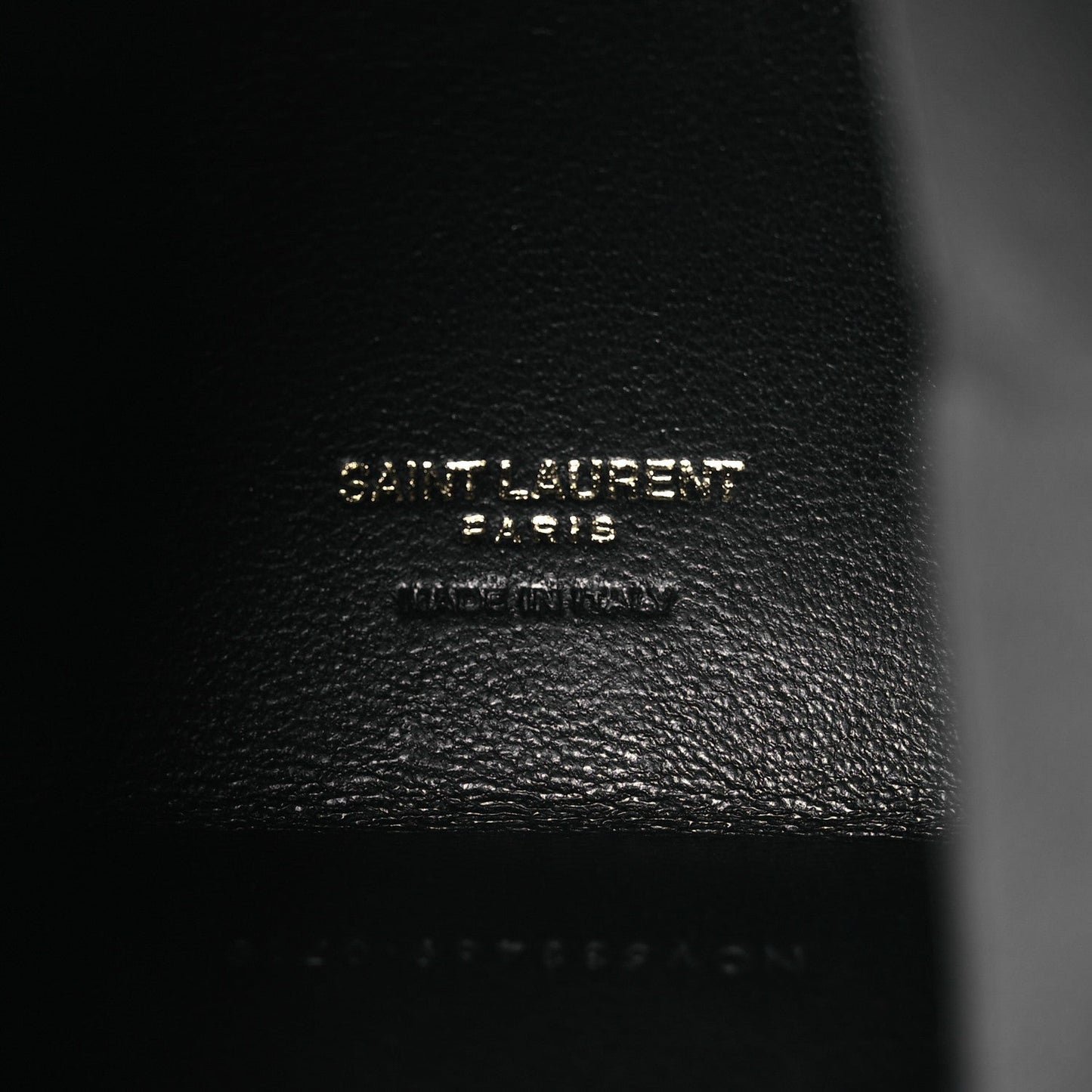 Patent Pyramid Clutch Black