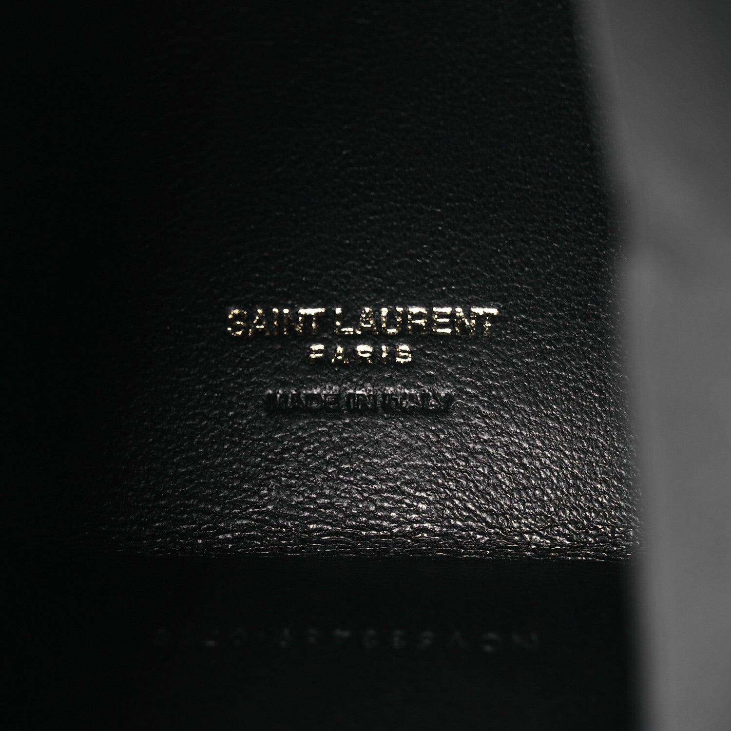 Saint Laurent Patent Pyramid Clutch Black 5 of 9