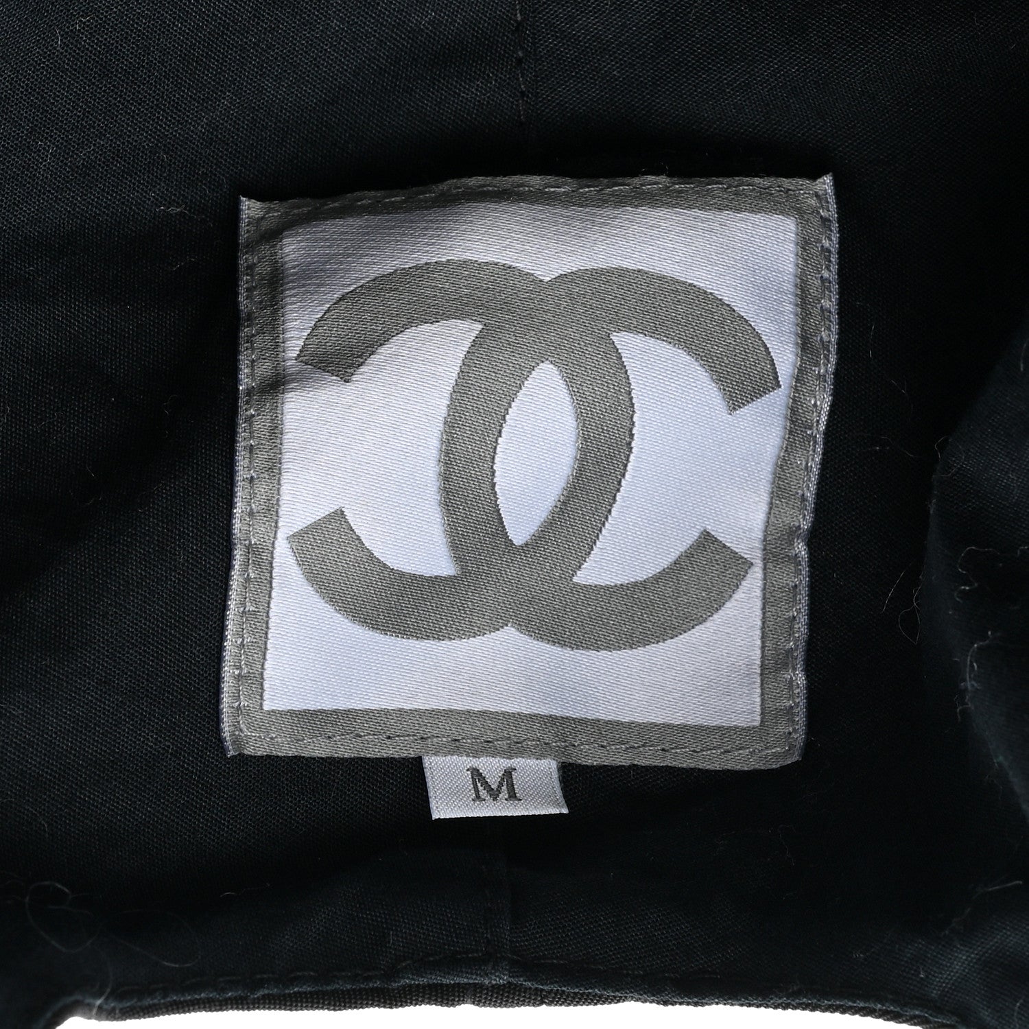 Chanel Nylon CC Cap Hat M Black 6 of 7