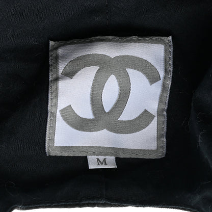 Chanel Nylon CC Cap Hat M Black 6 of 7
