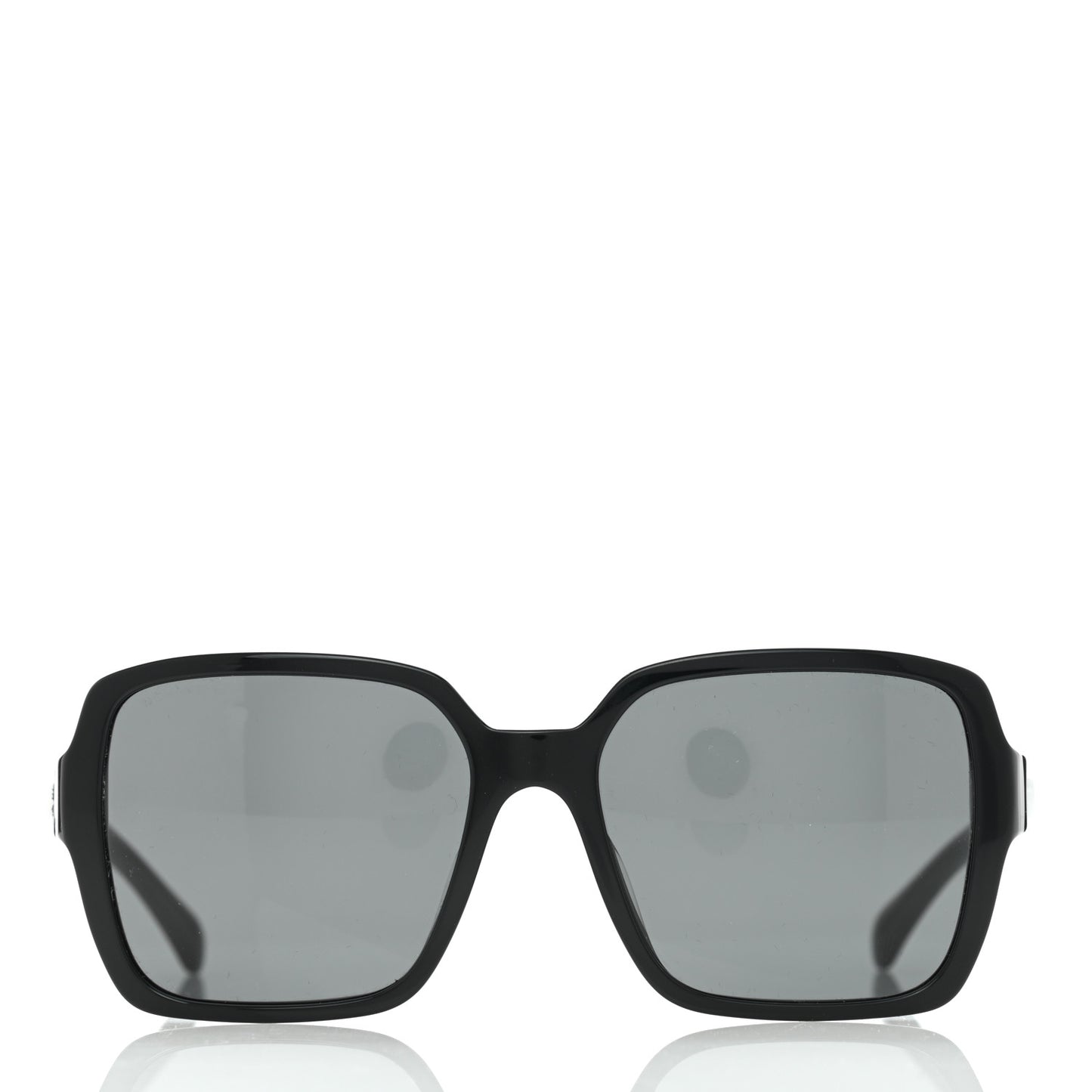Acetate Square Sunglasses 5408-A Black