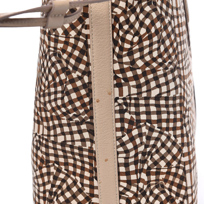 MCM Visetos Medium Liz Reversible Shopper Tote Beige 19 of 21
