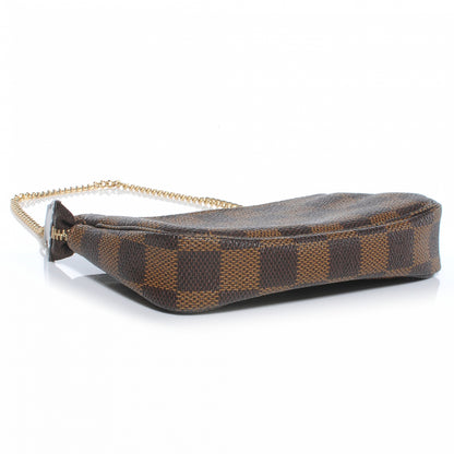 Louis Vuitton Damier Ebene Mini Pochette Accessories Bag 4 of 7