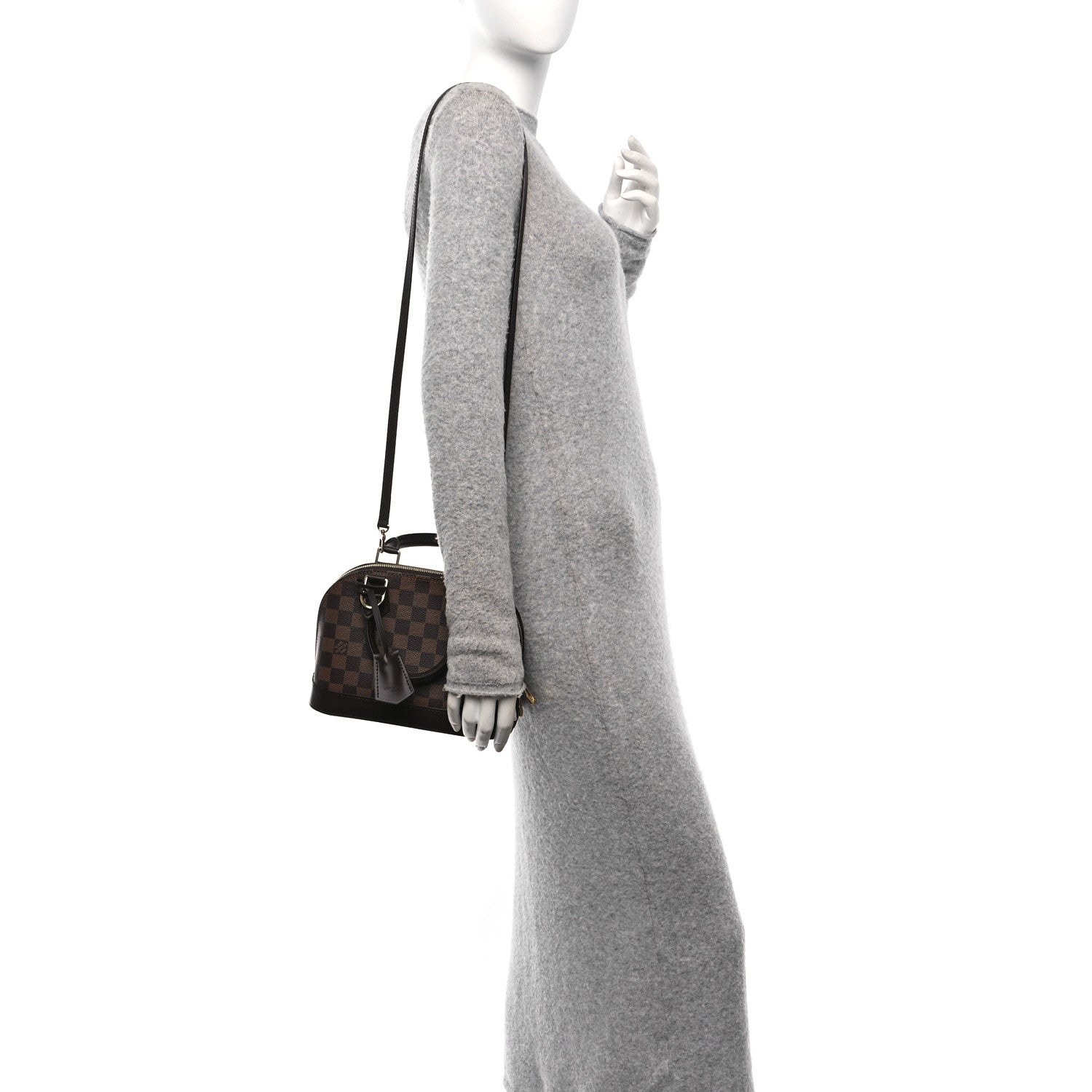 Louis Vuitton Damier Ebene Alma BB 2 of 10