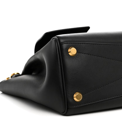 Balenciaga Smooth Calfskin Small Bel Air Carry All Bag  Black 8 of 9