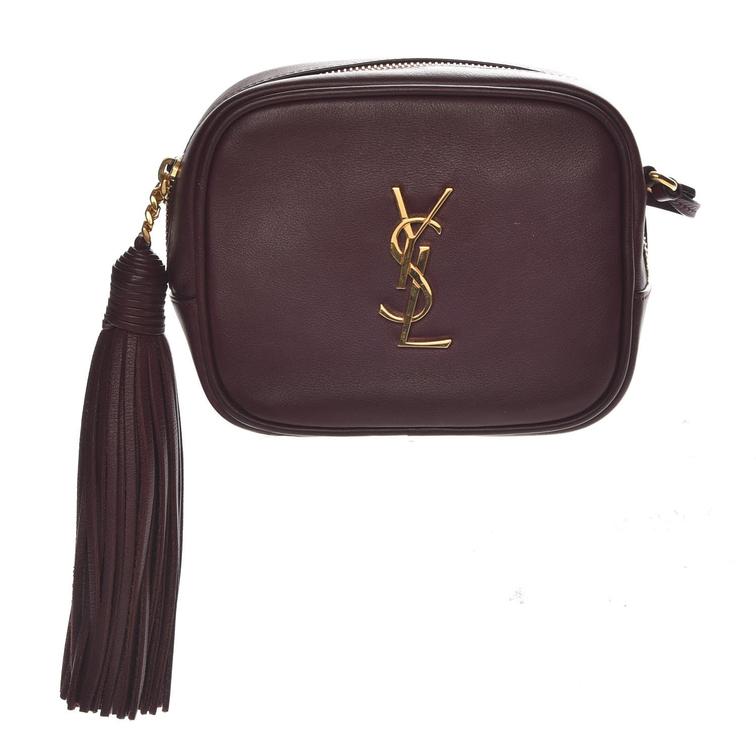 Saint Laurent Nappa Monogram Blogger Bag Bordeaux 1 of 6