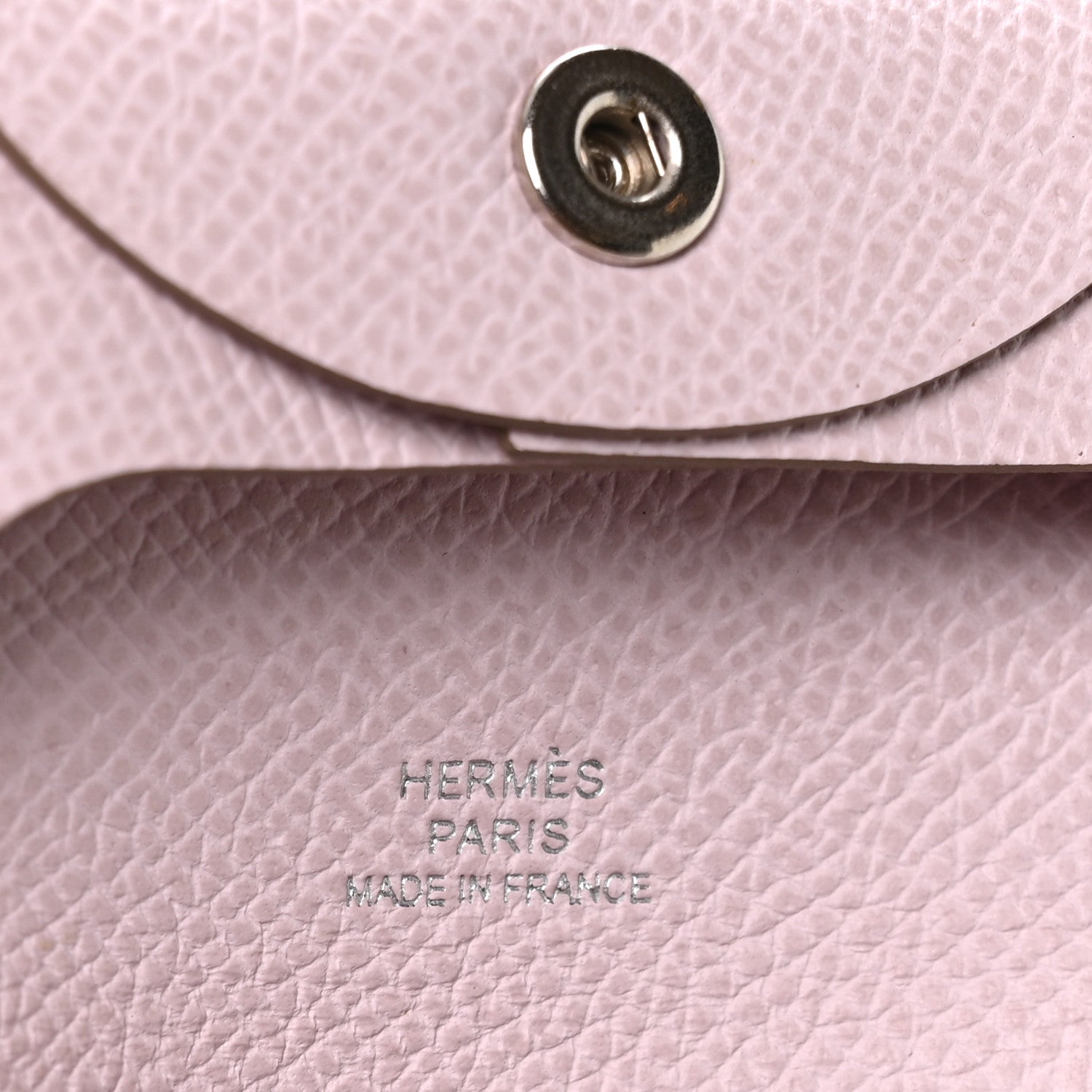 Hermes Epsom Bastia Coin Purse Mauve Pale 7 of 8