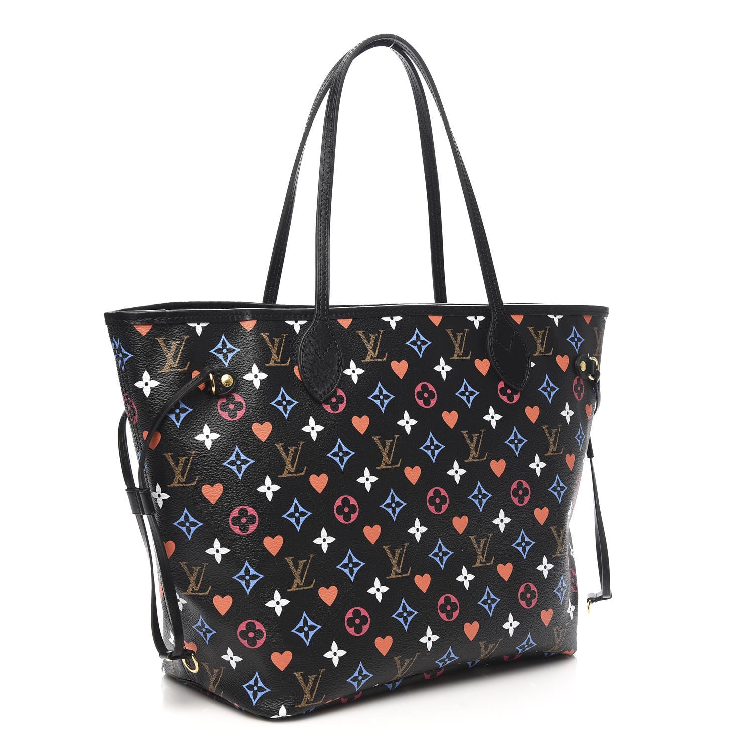 Louis Vuitton Game On Neverfull MM Black 3 of 10