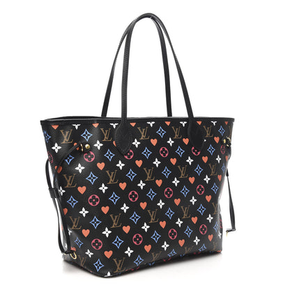 Louis Vuitton Game On Neverfull MM Black 3 of 10