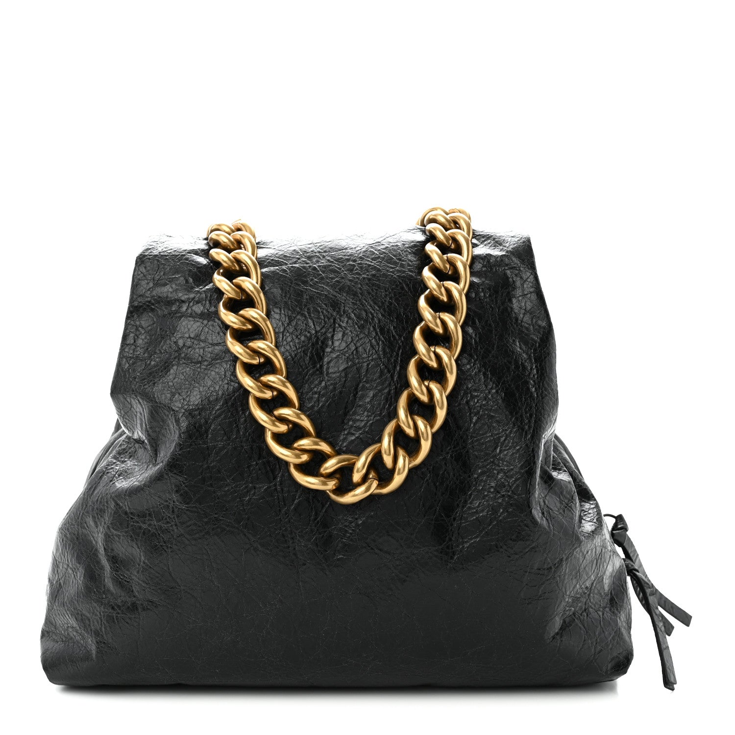 Balenciaga Agneau Arena Small Puffer Bag Black 1 of 9