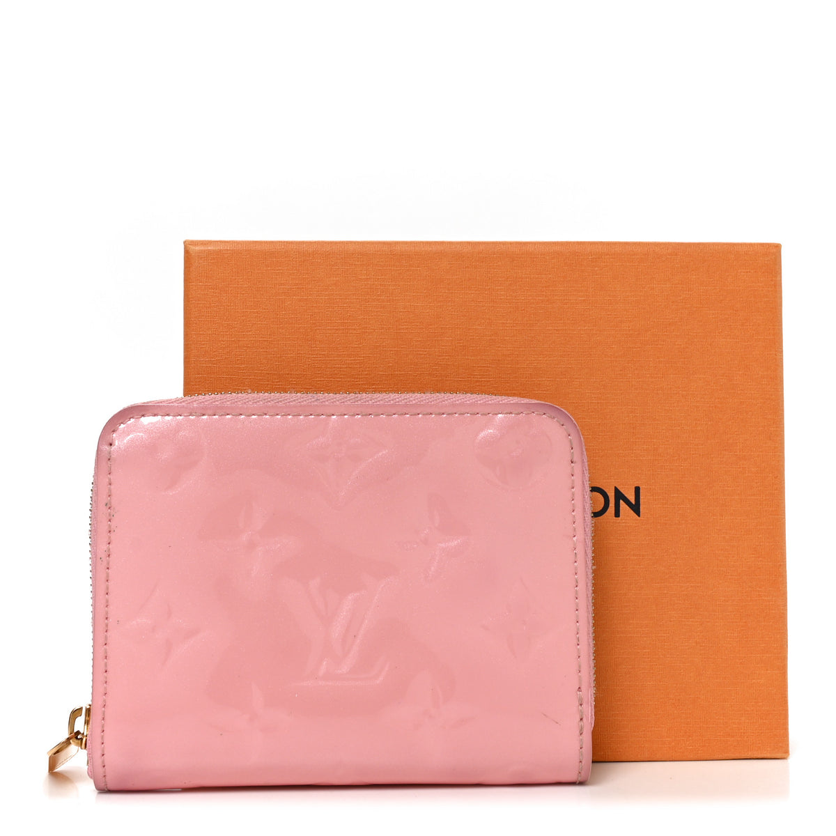 Vernis Valentine's Day Zippy Coin Purse Mochi Pink