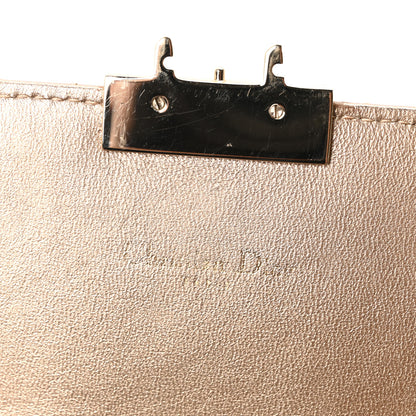 Christian Dior Metallic Lambskin Cannage Miss Dior Promenade Pouch Gold 6 of 10