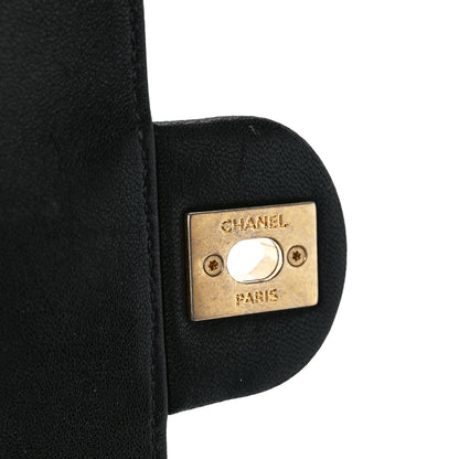 Chanel Lambskin Quilted Small Chic Pearls Flap Black 7 of 12