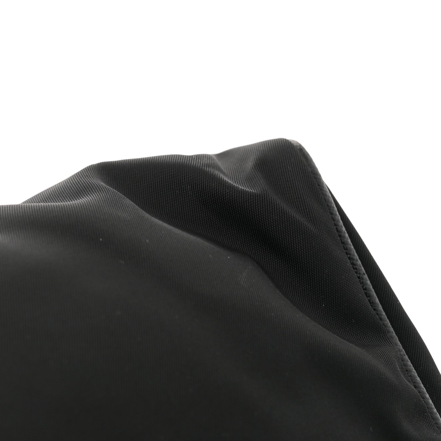 Prada Tessuto Nylon Saffiano Shoulder Bag Black 10 of 10
