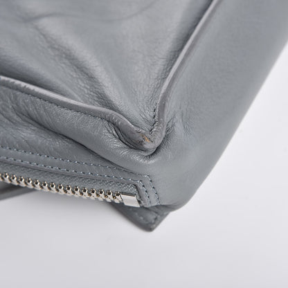 Balenciaga Calfskin Papier Sight Shoulder Bag Grey 9 of 12