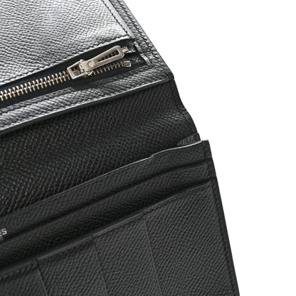 Hermes Epsom Bearn Gusset Wallet Black 11 of 14
