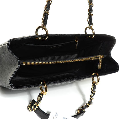 Chanel Caviar Quilted Grand Shopping Tote GST Black 6 of 8