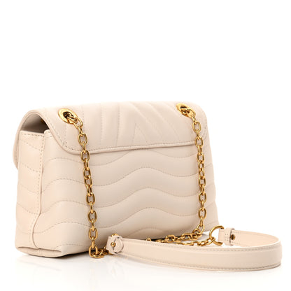 Louis Vuitton Calfskin LV New Wave Chain Bag Ivory 3 of 13