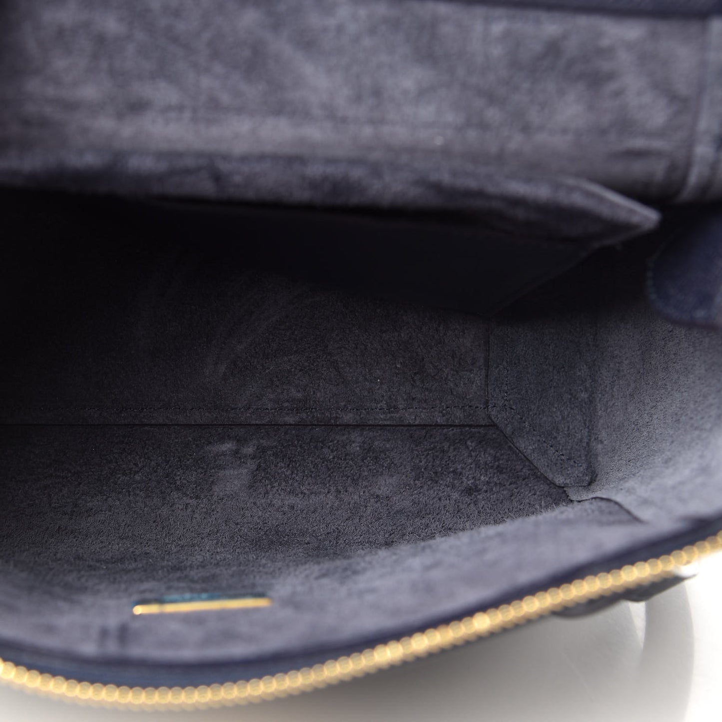 Baby Grained Calfskin Micro Belt Bag Midnight