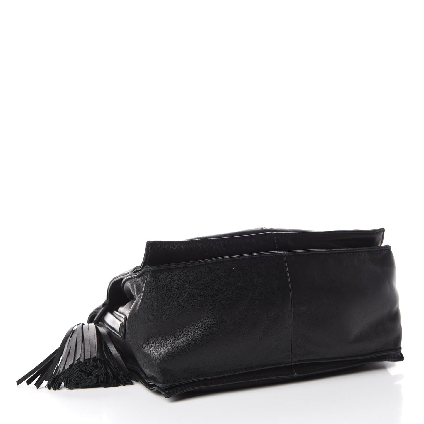 Nappa Small Flamenco Shoulder Bag Black