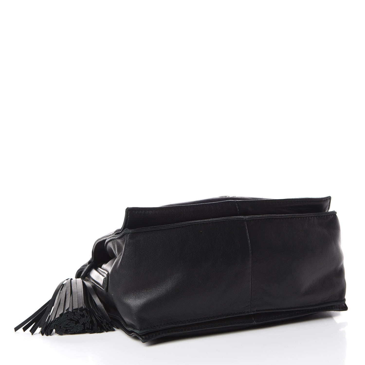 Loewe Nappa Small Flamenco Shoulder Bag Black 4 of 9