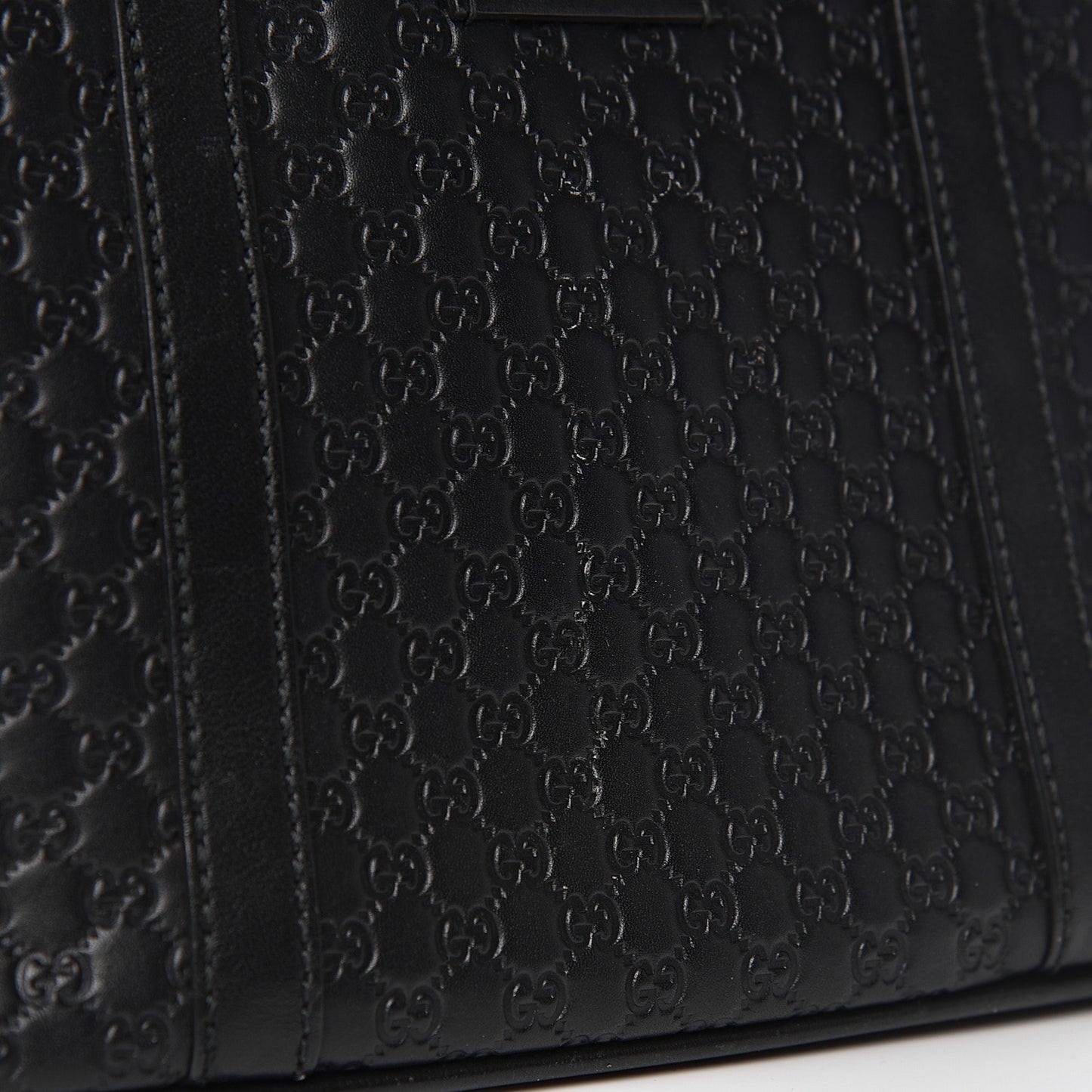Microguccissima Mini Dome Bag Black
