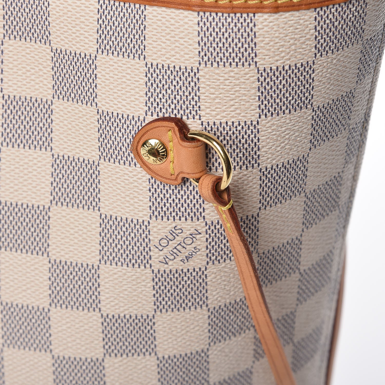 Louis Vuitton Damier Azur Neverfull MM Rose Ballerine 19 of 23
