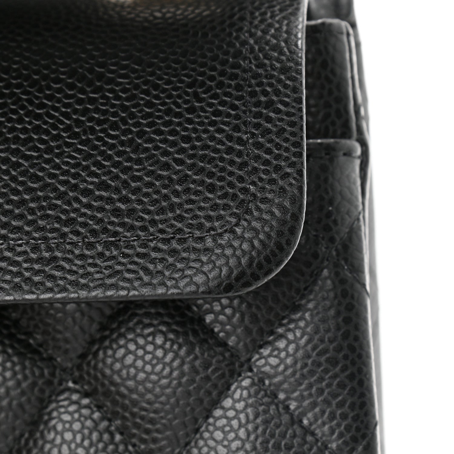 Chanel Caviar Quilted Small Double Flap Black 10 of 11