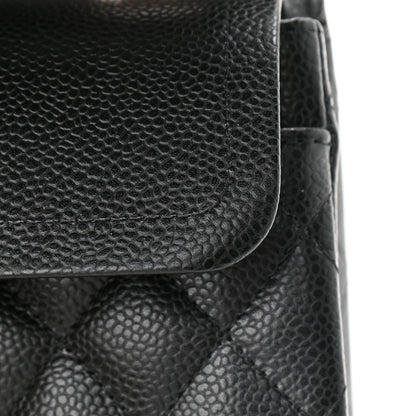 Chanel Caviar Quilted Small Double Flap Black 10 of 11