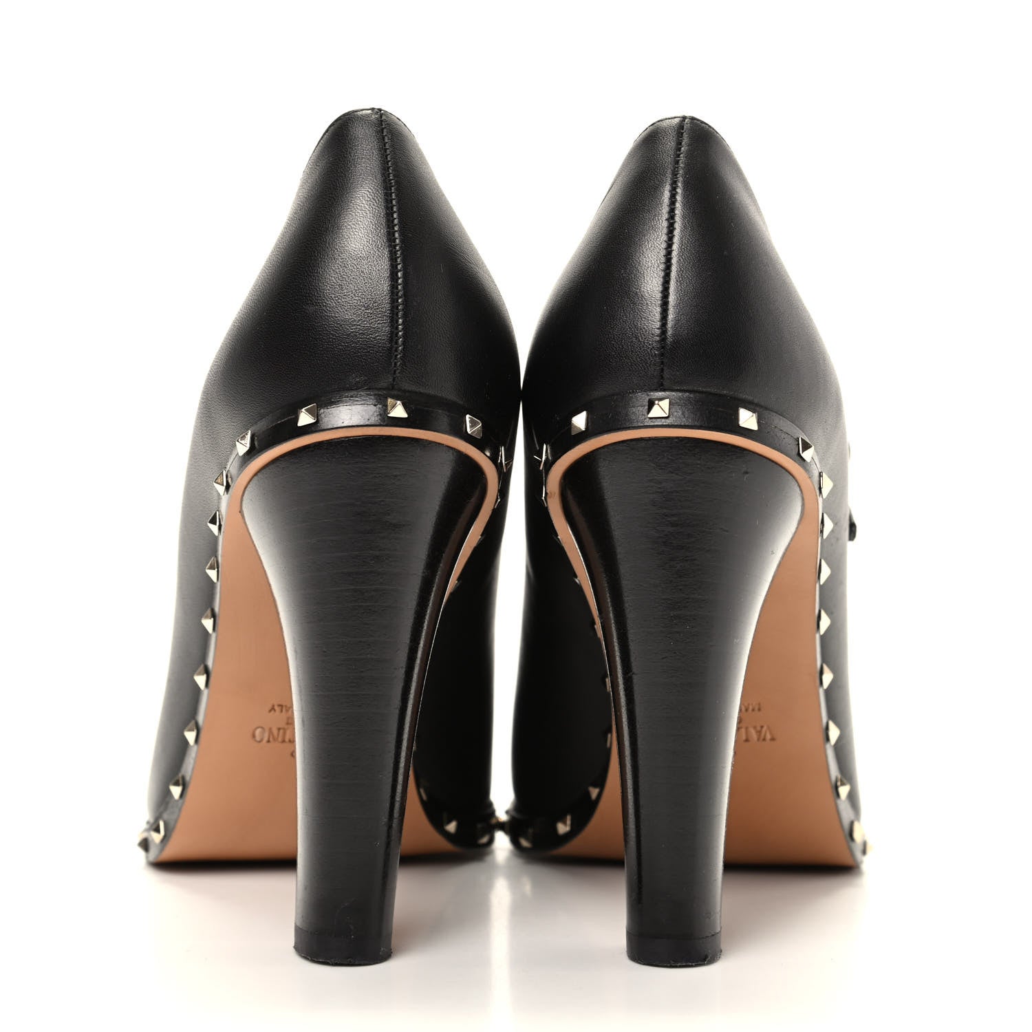 Valentino Garavani Calfskin Soul Rockstud Mary Jane 110mm Pumps 36 Black 6 of 9