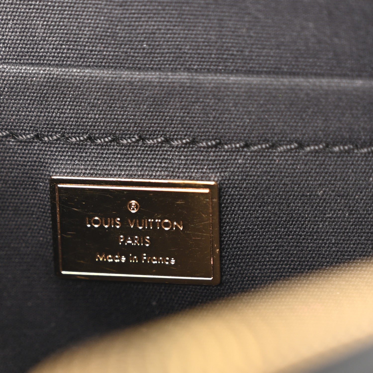Louis Vuitton Vernis Santa Monica Clutch Noir Magnetique 6 of 9