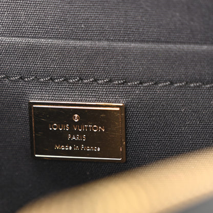 Louis Vuitton Vernis Santa Monica Clutch Noir Magnetique 6 of 9