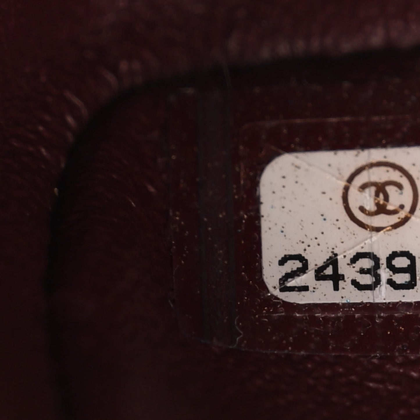 Aged Calfskin Lucky Charms 2.55 Reissue 225 Flap Black